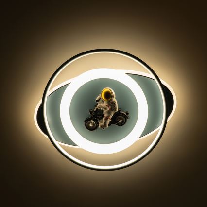 Brilagi - Lámpara de techo LED regulable infantil ASTRO LED/68W/230V 3000-6000K + control remoto