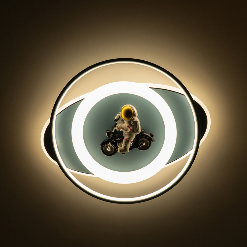 Brilagi - Lámpara de techo LED regulable infantil ASTRO LED/68W/230V 3000-6000K + control remoto