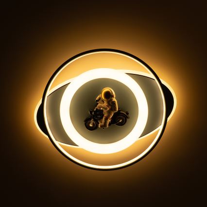 Brilagi - Lámpara de techo LED regulable infantil ASTRO LED/68W/230V 3000-6000K + control remoto