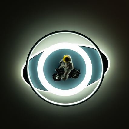 Brilagi - Lámpara de techo LED regulable infantil ASTRO LED/68W/230V 3000-6000K + control remoto