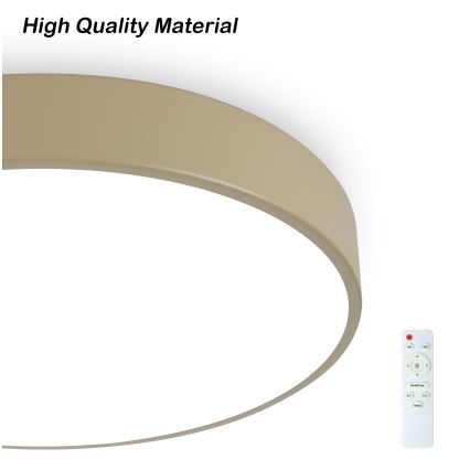 Brilagi - Lámpara de techo LED regulable POOL LED/36W/230V 3000-6000K diámetro 30 cm beige + mando a distancia
