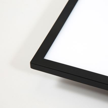 Brilagi - Plafón LED regulable SLIMFRAME LED/25W/230V 30x30 cm 3000-6000K negro + control remoto