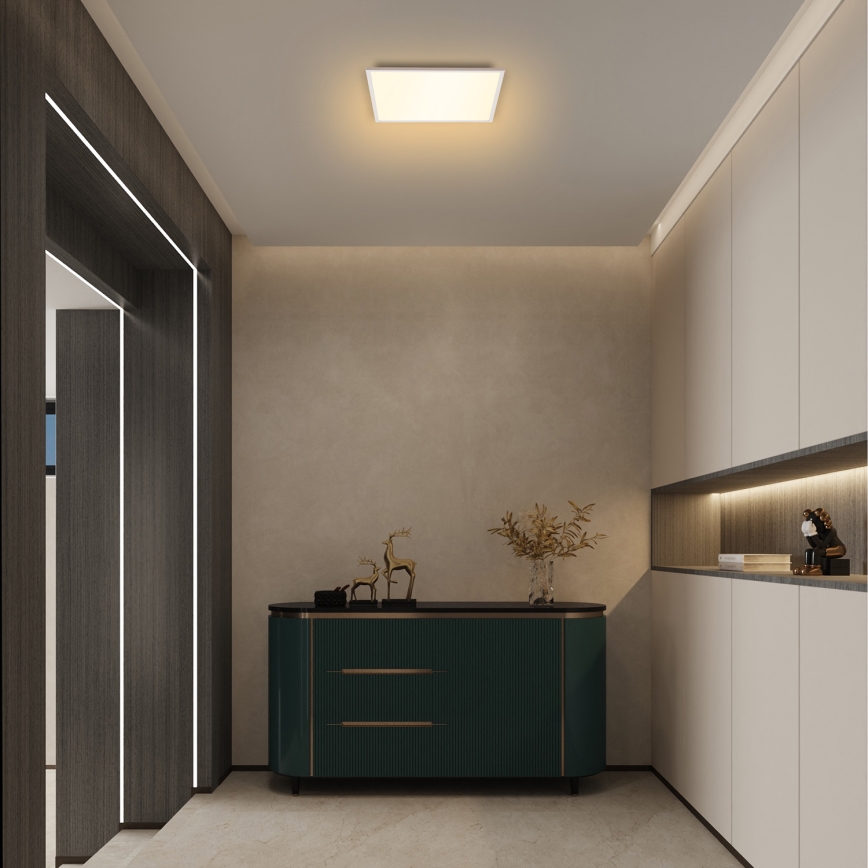 Brilagi - Plafón LED regulable SLIMFRAME LED/36W/230V 45x45 cm 3000-6000K blanco + control remoto