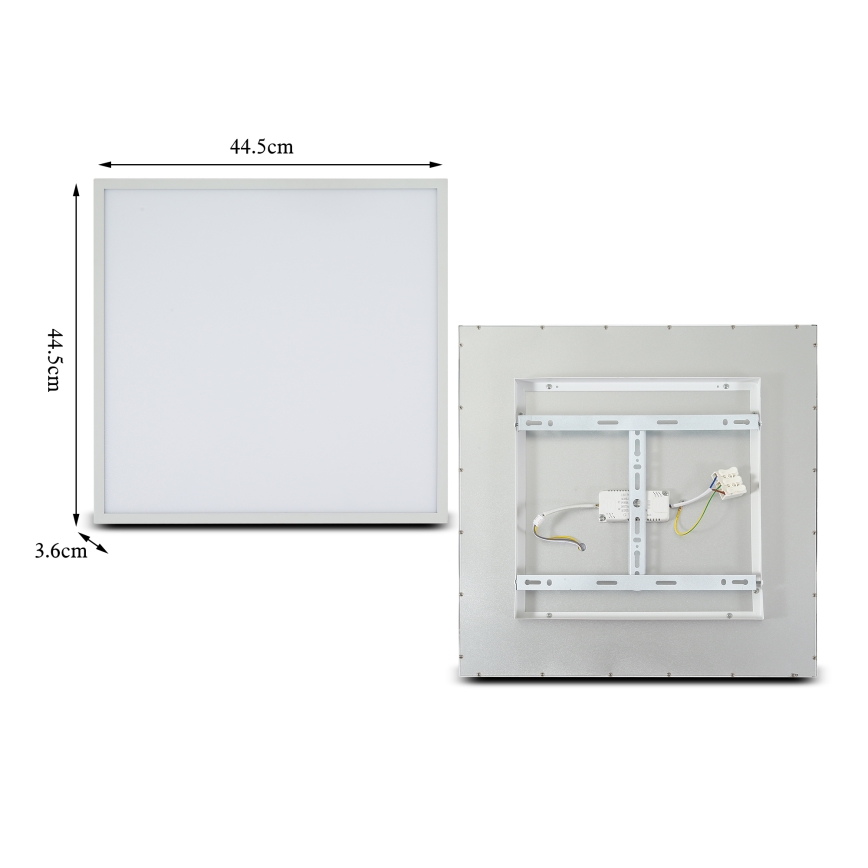 Brilagi - Plafón LED regulable SLIMFRAME LED/36W/230V 45x45 cm 3000-6000K blanco + control remoto