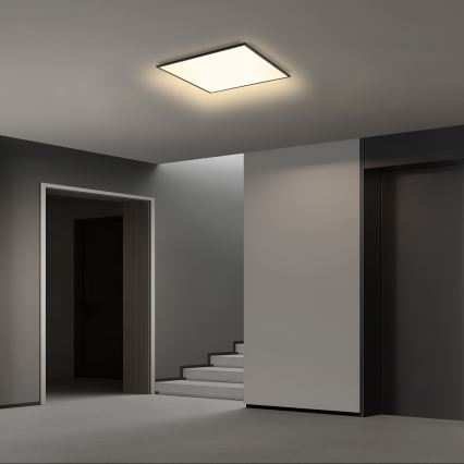 Brilagi - Plafón LED regulable SLIMFRAME LED/36W/230V 45x45 cm 3000-6000K negro + control remoto
