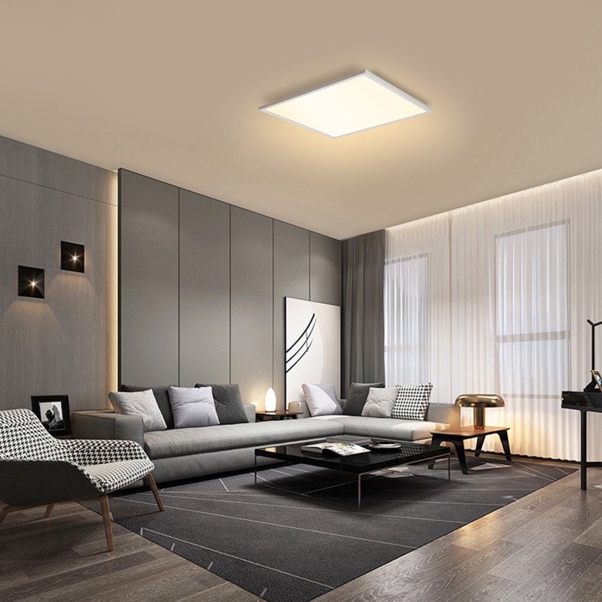 Brilagi - Plafón LED regulable SLIMFRAME LED/58W/230V 60x60 cm 3000-6000K blanco + control remoto