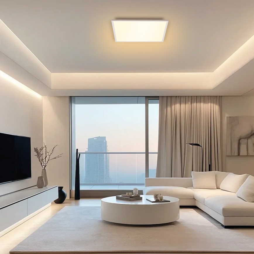 Brilagi - Plafón LED regulable SLIMFRAME LED/58W/230V 60x60 cm 3000-6000K blanco + control remoto