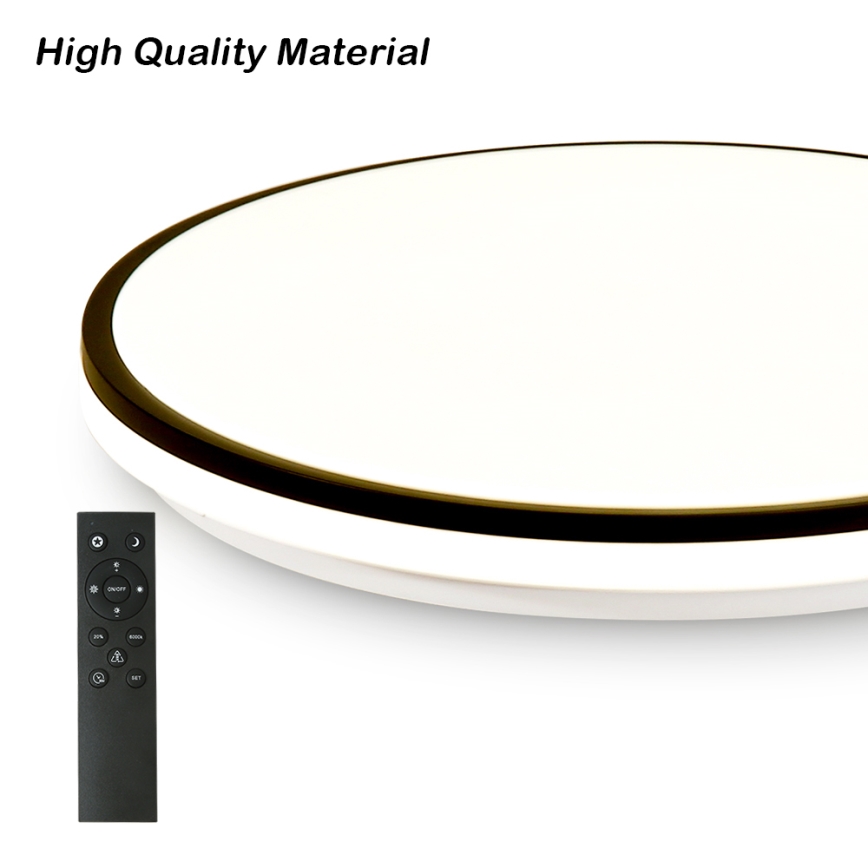 Brilagi - Plafón LED regulable SMART LED/36W/230V 3000-6000K diá. 45 cm Wi-Fi Tuya + control remoto
