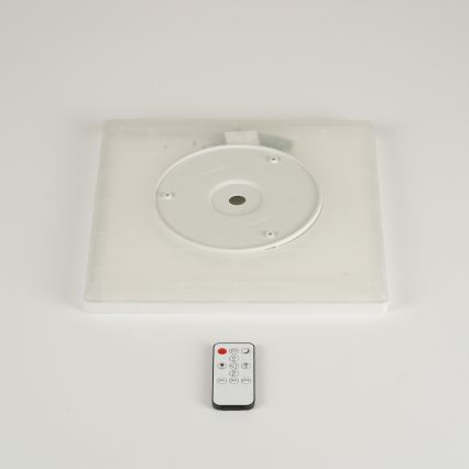 Brilagi - Plafón LED regulable ULTRA SLIM LED/18W/230V 2700-6500K 30x30 cm blanco + control remoto