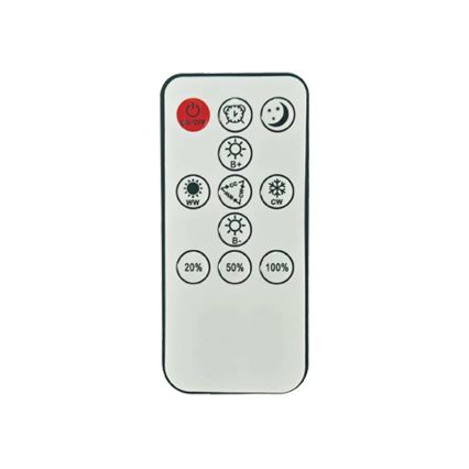 Brilagi - Plafón LED regulable ULTRA SLIM LED/18W/230V 2700-6500K 30x30 cm blanco + control remoto