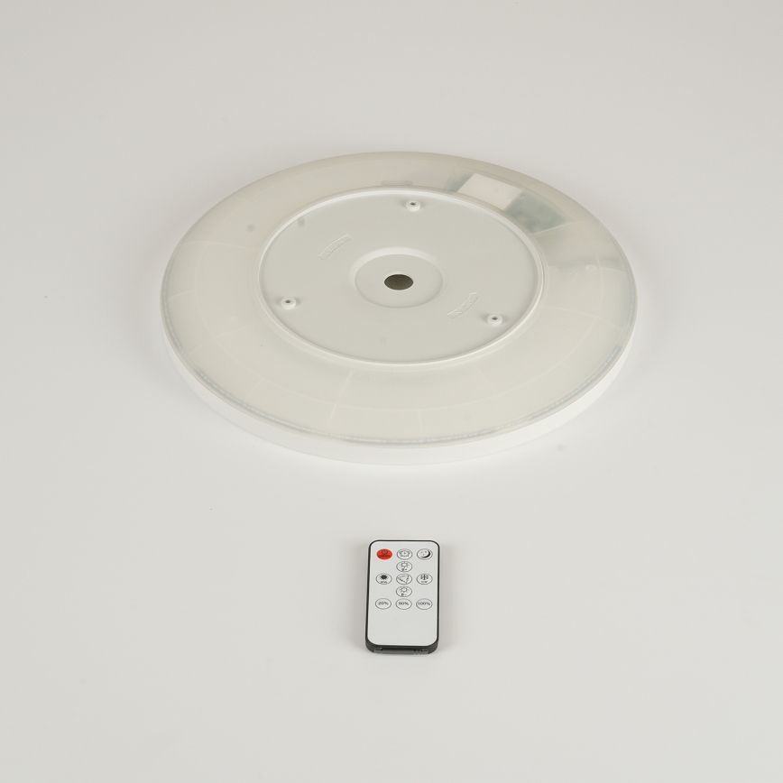 Brilagi - Plafón LED regulable ULTRA SLIM LED/18W/230V 2700-6500K diá. 30 cm blanco + control remoto