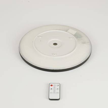 Brilagi - Plafón LED regulable ULTRA SLIM LED/18W/230V 2700-6500K diá. 30 cm negro + control remoto