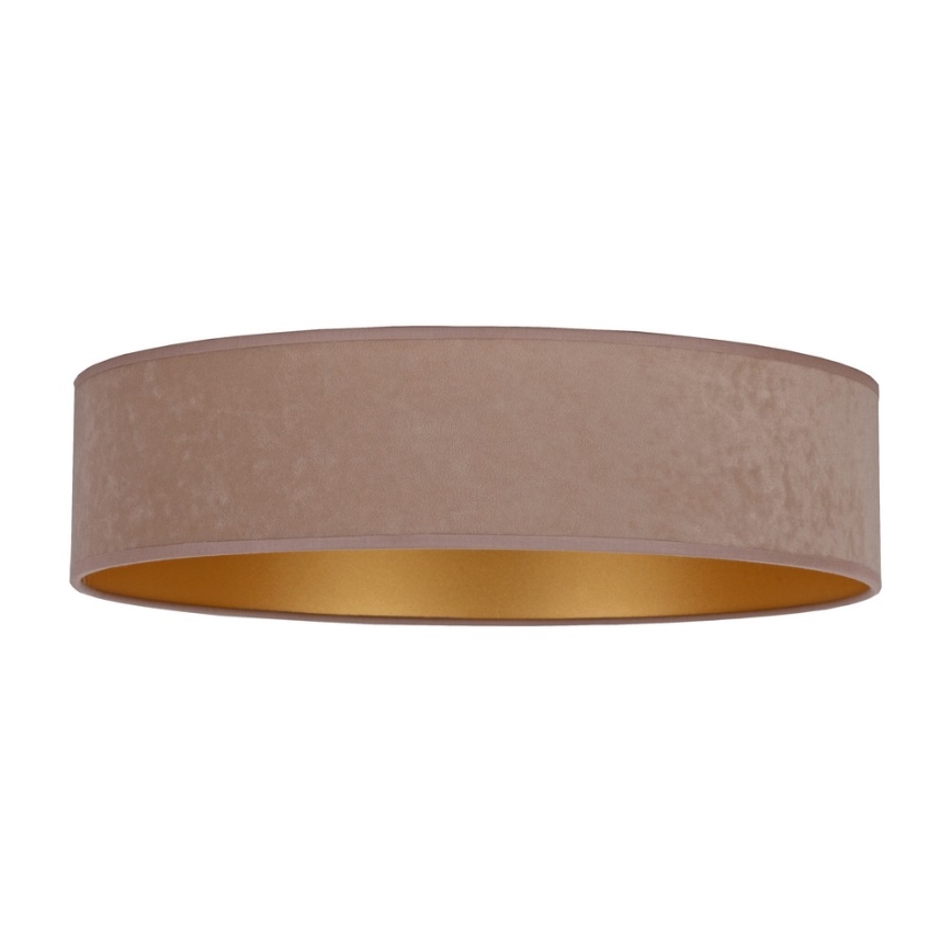 Brilagi - Plafón LED regulable VELVET SMART LED/36W/230V diámetro 55 cm 2700-6500K Wi-Fi Tuya beige/dorado + mando a distancia