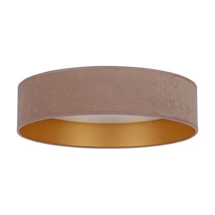 Brilagi - Plafón LED regulable VELVET SMART LED/36W/230V diámetro 55 cm 2700-6500K Wi-Fi Tuya beige/dorado + mando a distancia