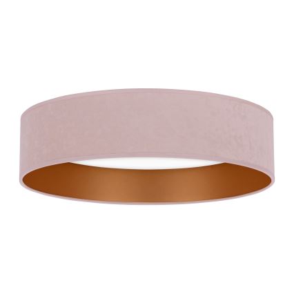 Brilagi - Plafón LED regulable VELVET SMART LED/36W/230V 55 cm 2700-6500K Wi-Fi Tuya rosa/dorado + mando a distancia