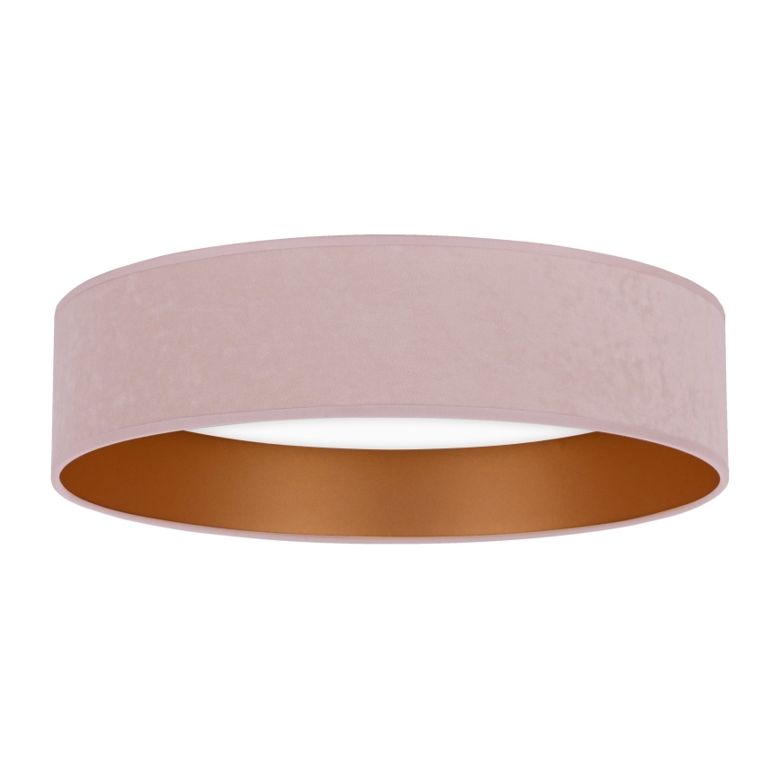 Brilagi - Plafón LED regulable VELVET SMART LED/36W/230V 55 cm 2700-6500K Wi-Fi Tuya rosa/dorado + mando a distancia