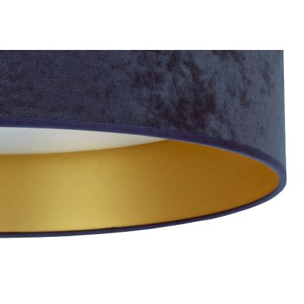Brilagi - Plafón LED regulable VELVET SMART LED/36W/230V 55 cm 2700-6500K Wi-Fi Tuya azul/dorado + mando a distancia