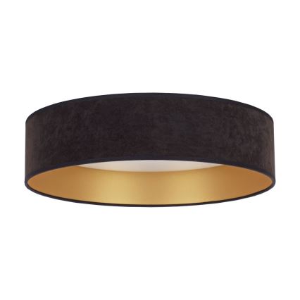 Brilagi - Plafón LED regulable VELVET SMART LED/36W/230V 55 cm 2700-6500K Wi-Fi Tuya negro/dorado + mando a distancia