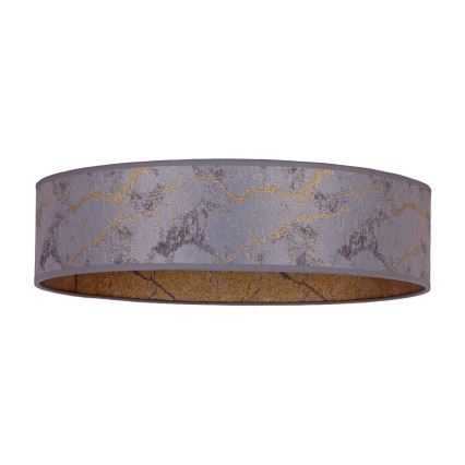 Brilagi - Plafón LED regulable VELVET SMART LED/36W/230V 55 cm 2700-6500K Wi-Fi Tuya gris/dorado + mando a distancia