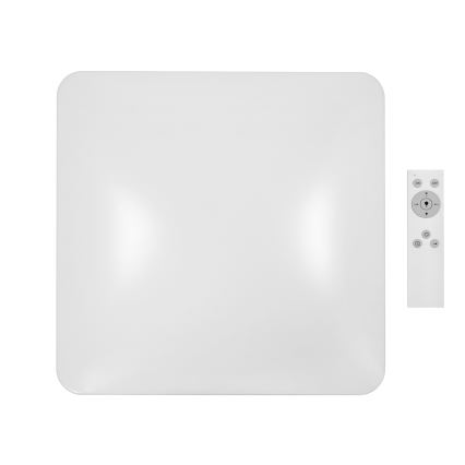 Brilagi - Plafón LED regulable VELVET SQUARE LED/24W/230V 3000/4000/6500K + mando a distancia cremoso