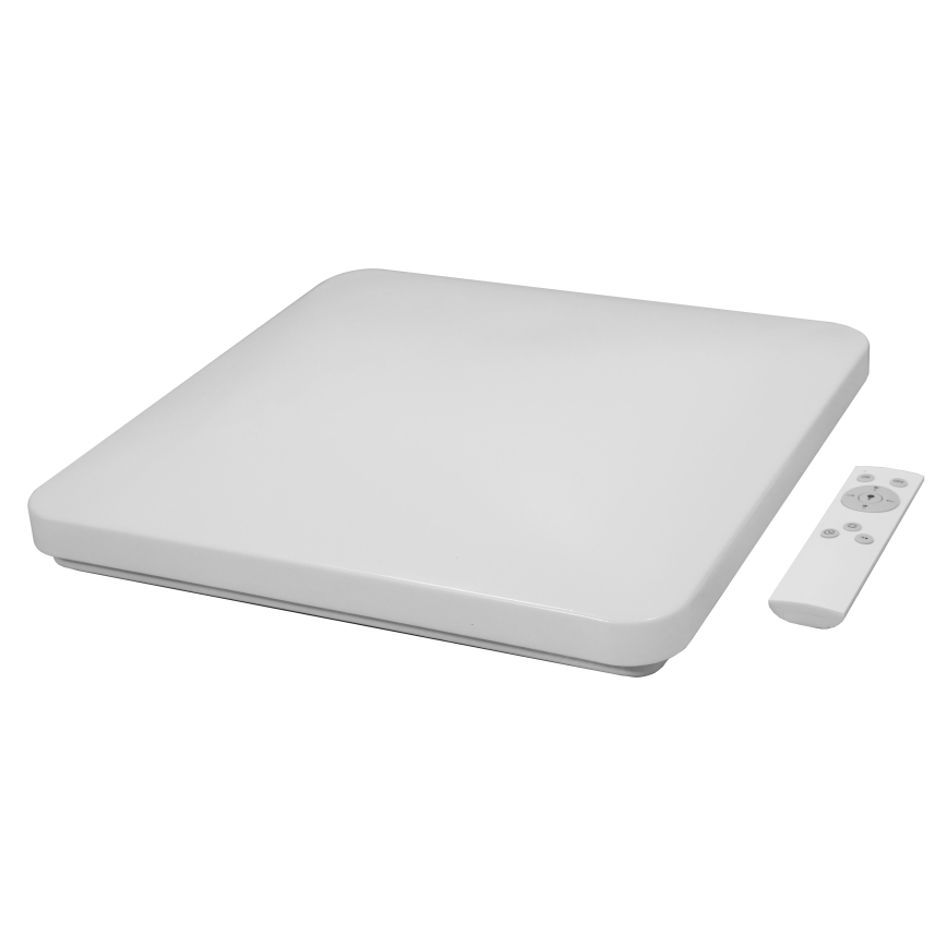 Brilagi - Plafón LED regulable VELVET SQUARE SMART LED/36W/230V 2700-6500K Wi-Fi Tuya + mando a distancia gris