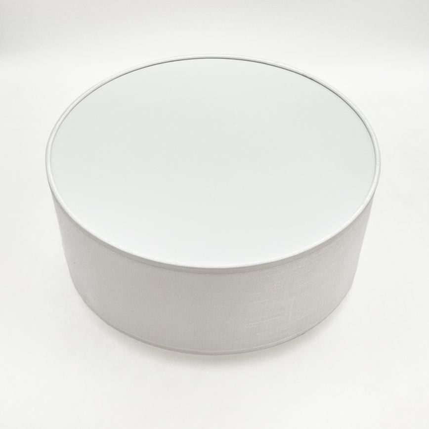 Brilagi - Lámpara de techo LED BELLADONNA 1xE27/15W/230V diámetro 30 cm blanco/roble nogal