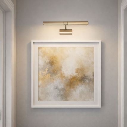 Brilagi - Lámpara para cuadros DANAE 2xE14/40W/230V dorada