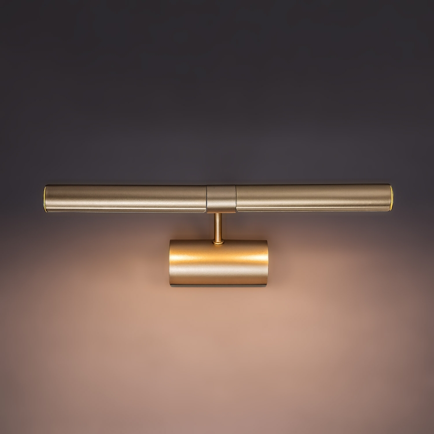 Brilagi - Lámpara para cuadros DANAE 2xE14/40W/230V dorada