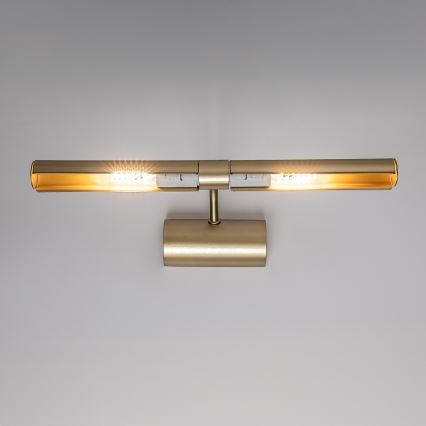 Brilagi - Lámpara para cuadros DANAE 2xE14/40W/230V dorada