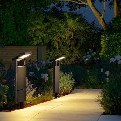 Brilagi - Lámpara solar LED SOL SPIKE LED/4W/3,7V 2200 mAh IP44
