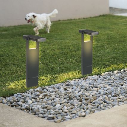 Brilagi - Lámpara solar LED SUN SPIKE LED/4W/3,7V 2200 mAh IP44