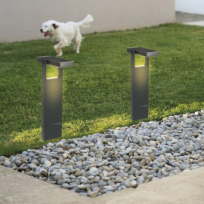 Brilagi - Lámpara solar LED SUN SPIKE LED/4W/3,7V 2200 mAh IP44