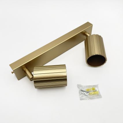 Brilagi - Lámpara spot CRISPINA 2xGU10/10W/230V dorada