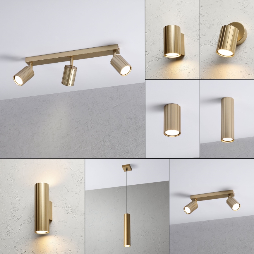 Brilagi - Lámpara spot CRISPINA 3xGU10/10W/230V dorada