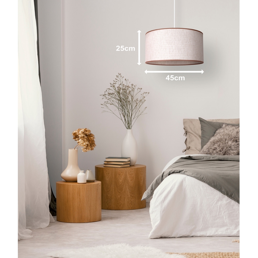 Brilagi - Lámpara suspendida con alambre CARPI 1xE27/60W/230V