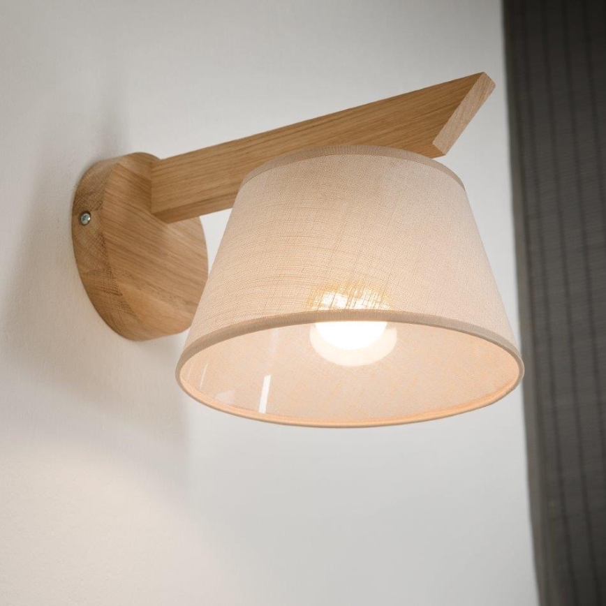 Brilagi - LED  Aplique ANTHONY 1xE14/40W/230V roble/beige
