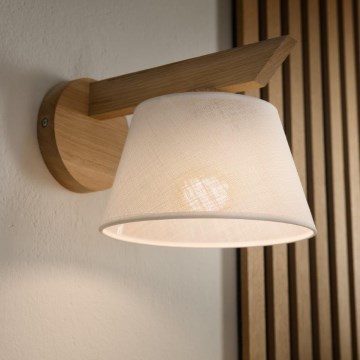 Brilagi - LED  Aplique ANTHONY 1xE14/40W/230V roble/blanco