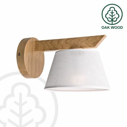 Brilagi - LED  Aplique ANTHONY 1xE14/40W/230V roble/blanco