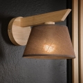 Brilagi - LED  Aplique ANTHONY 1xE14/40W/230V roble/marrón
