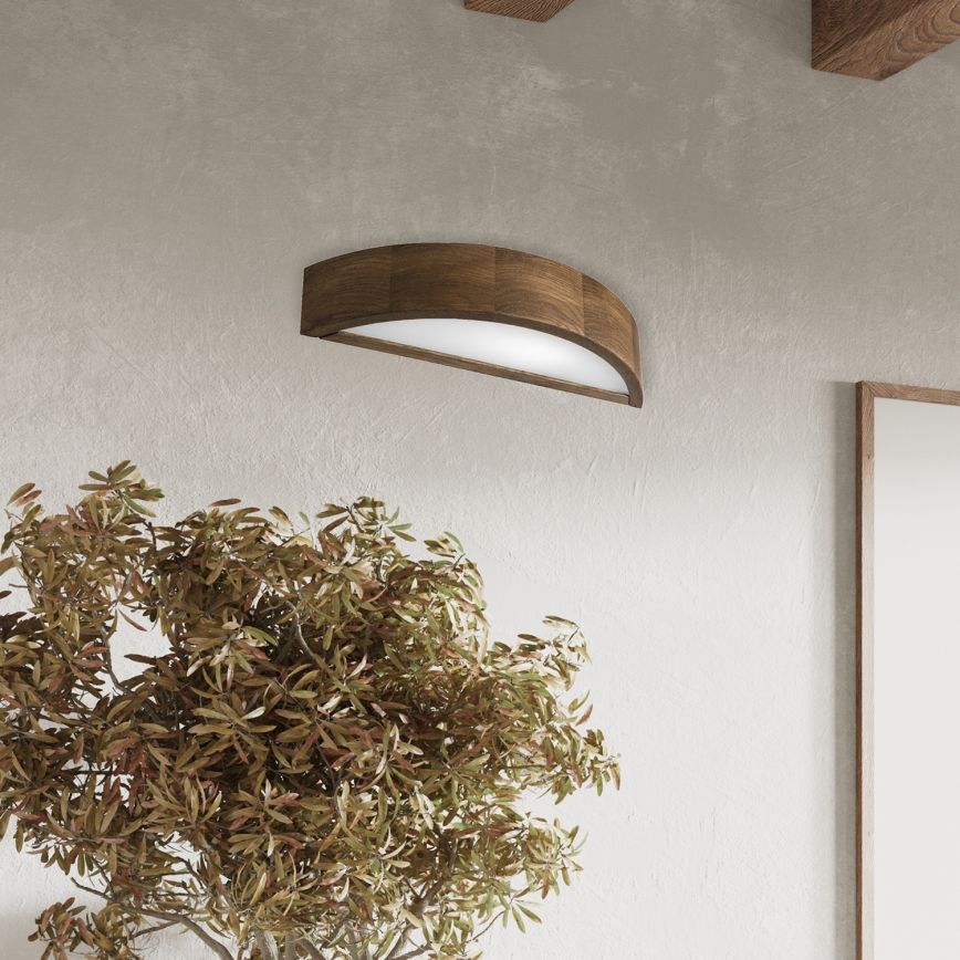 Brilagi - LED Aplique CARVALHO 1xE27/60W/230V roble