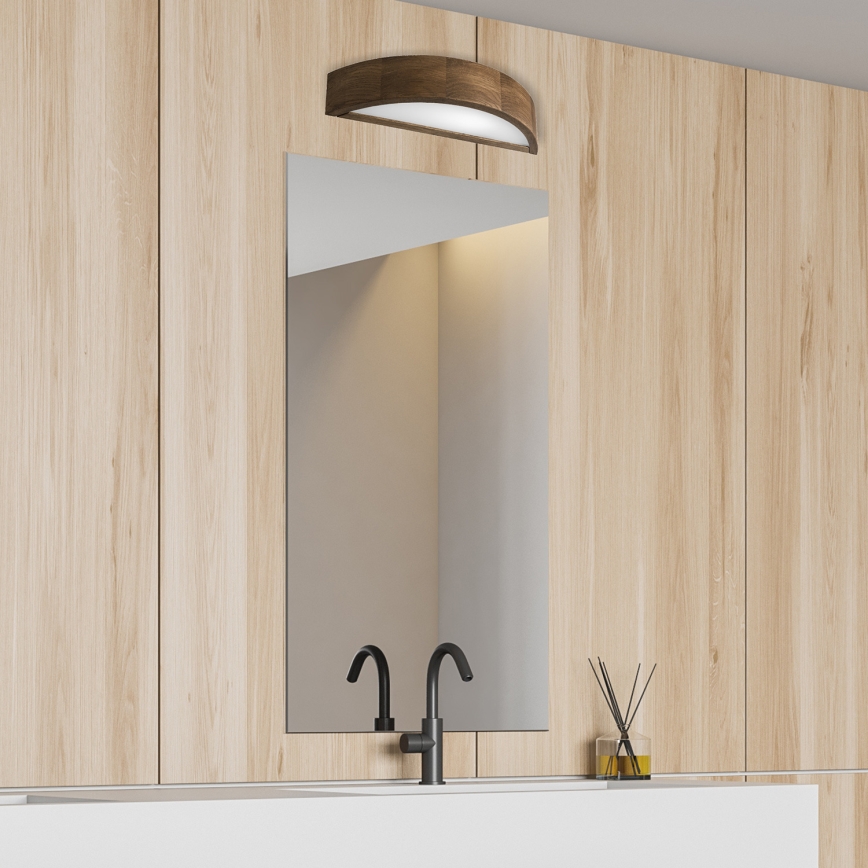 Brilagi - LED Aplique CARVALHO 1xE27/60W/230V roble