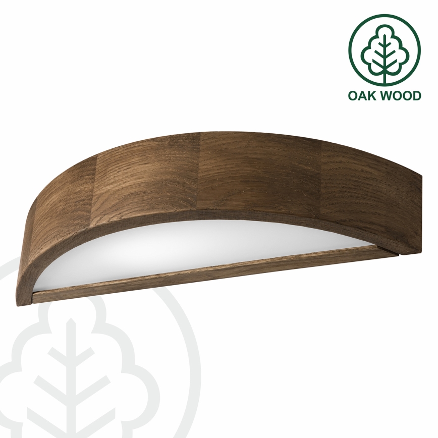 Brilagi - LED Aplique CARVALHO 1xE27/60W/230V roble
