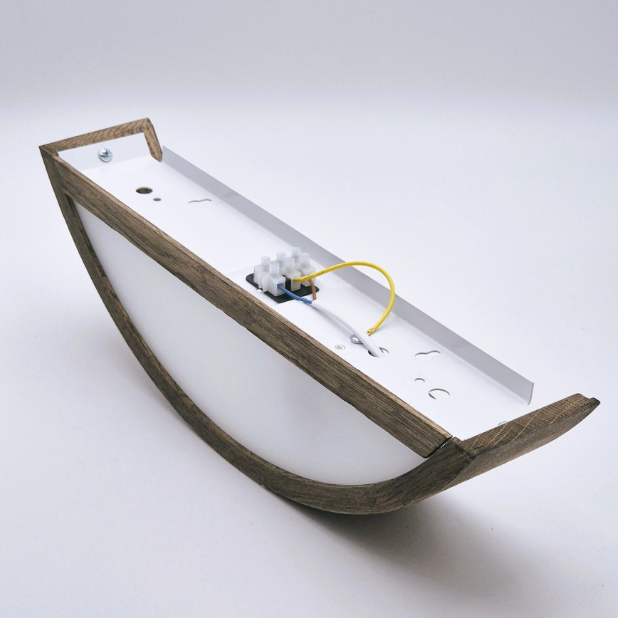 Brilagi - LED Aplique CARVALHO 1xE27/60W/230V roble