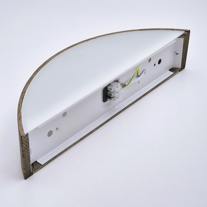 Brilagi - LED Aplique CARVALHO 1xE27/60W/230V roble