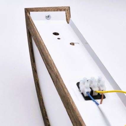 Brilagi - LED Aplique CARVALHO 1xE27/60W/230V roble