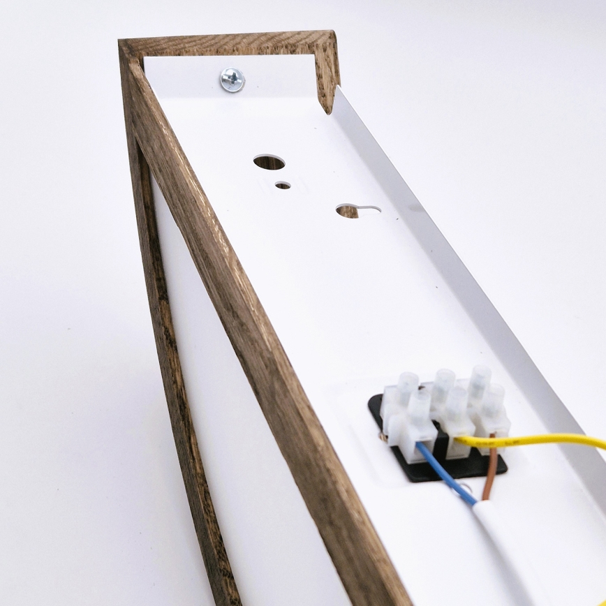 Brilagi - LED Aplique CARVALHO 1xE27/60W/230V roble
