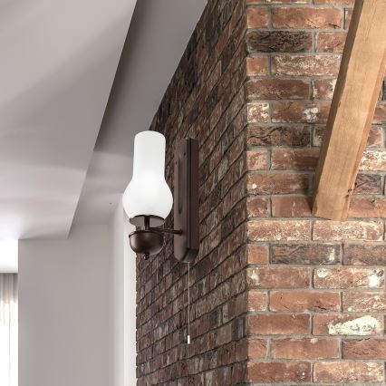 Brilagi - LED Aplique COTTAGE 1xE14/40W/230V haya/blanco