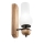 Brilagi - LED Aplique COTTAGE 1xE14/40W/230V roble/blanco
