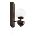 Brilagi - LED Aplique COTTAGE 1xG9/40W/230V haya/blanco