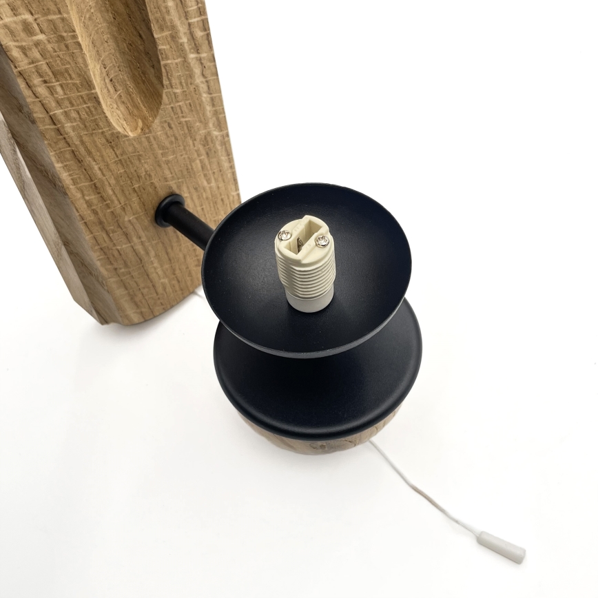 Brilagi - LED Aplique COTTAGE 1xG9/40W/230V roble/blanco